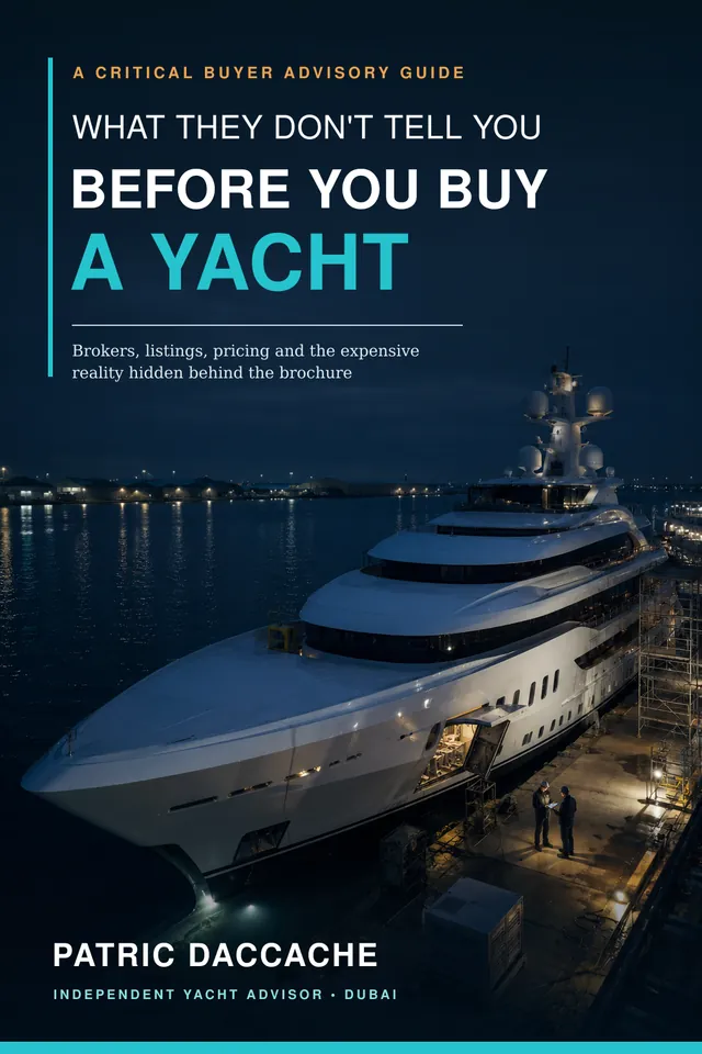 Cover of What They Don’t Tell You Before You Buy a Yacht by Patric Daccache